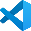 Visual Studio Code low-resolution PNG before conversion